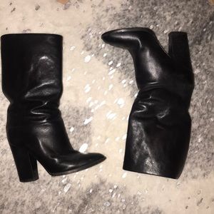 Club Monaco leather boots